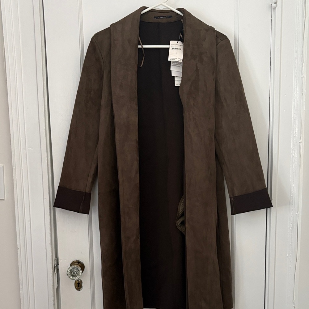 TTAHARI Dark Brown Trench Coat